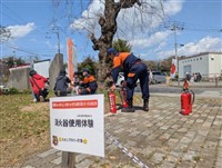 水消火器使用体験